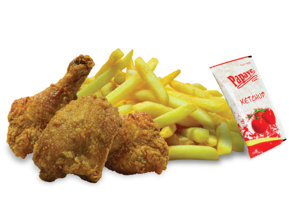 papaye broast Chiken & Chips